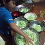 運動会のあとに