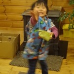 豆まき　悪のり　ざくざく